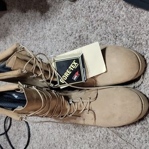 Military style boots